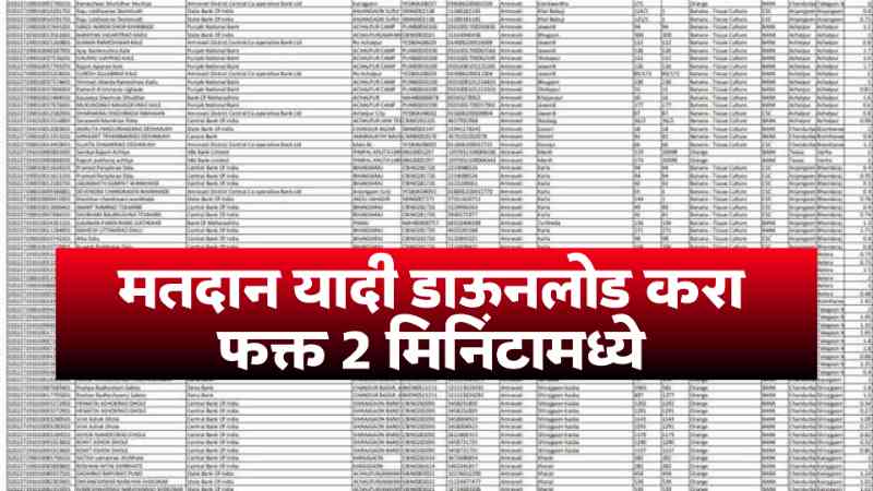 Voter list Download